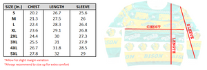 NDSU Size chart.  NCAA licensed North Dakota State University NDSU Bison first ugly sweater is perfect for Christmas events, holiday parties and most of all, ugly sweater parties