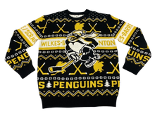 Load image into Gallery viewer, Wilkes-Barre / Scranton ugly sweater. WBS penguins ugly sweater. Wilkes Barre ugly sweater. WBS penguins ugly sweater