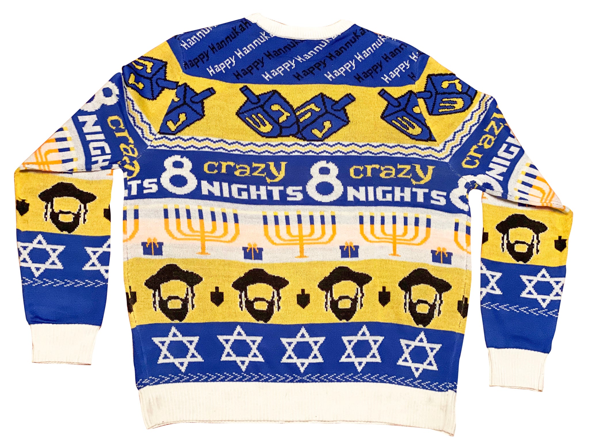 Crazy Nights Ugly Hanukkah Sweater